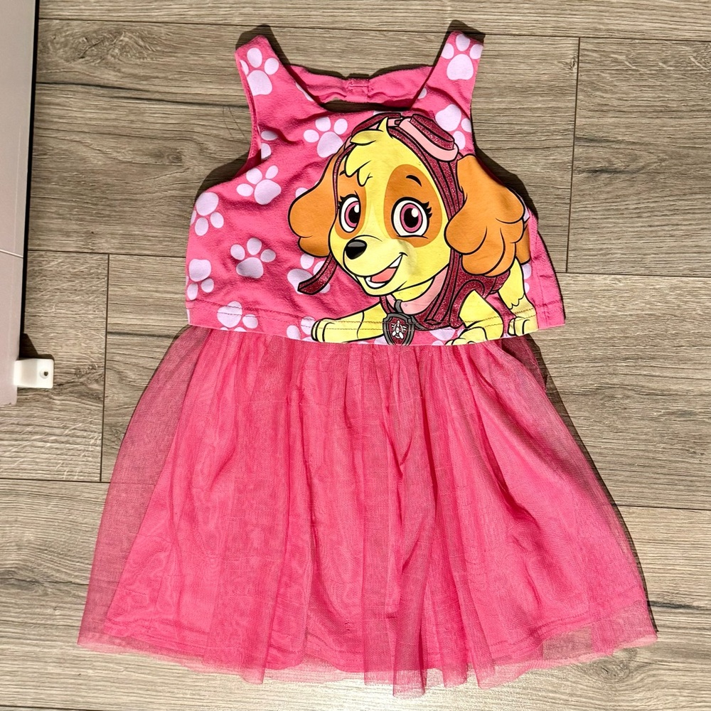 Pink Skye Paw Patrol Dress
